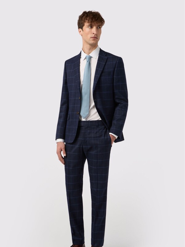 Seraphine Antique Rogue Blue Check Jacket