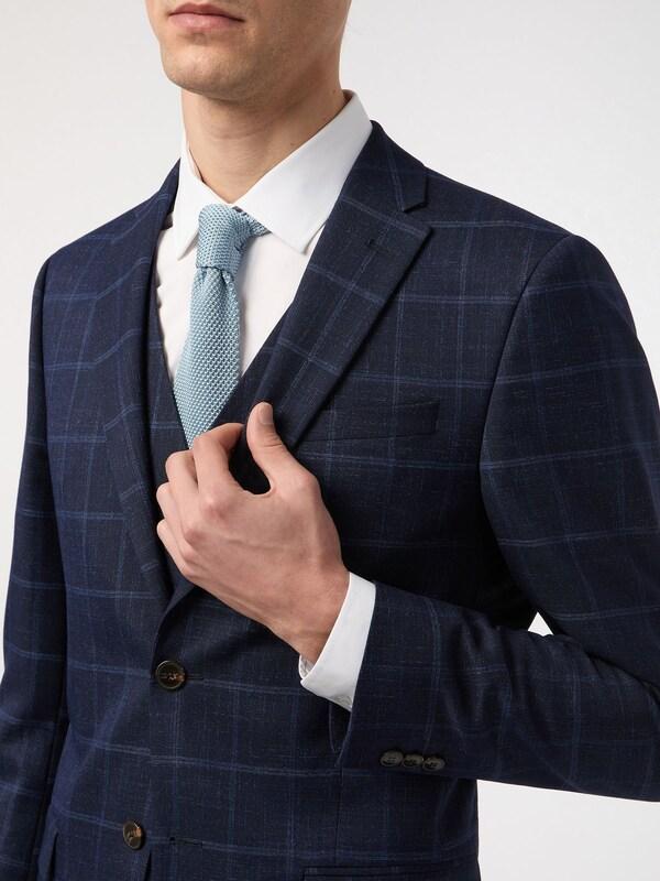 Seraphine Antique Rogue Blue Check Jacket