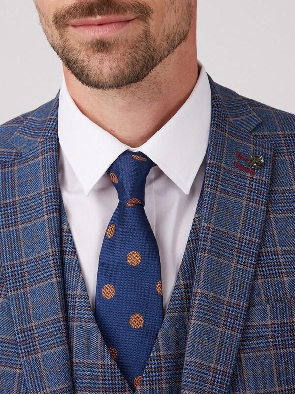 Seraphine Antique Rogue Blue Overcheck Jacket