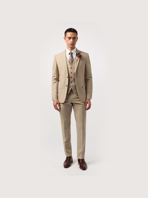 Seraphine Antique Rogue Cream Slim Plain Jacket