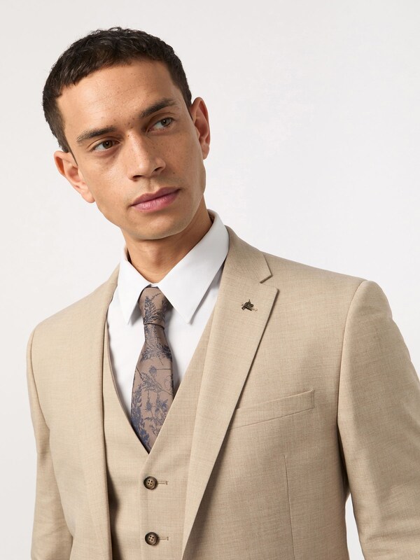 Seraphine Antique Rogue Cream Slim Plain Jacket