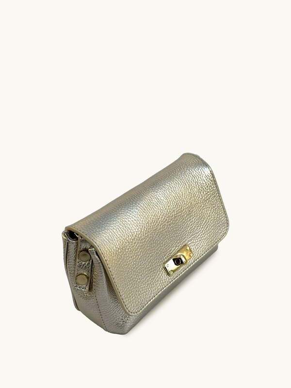 Seraphine Apatchy Gold The Maisie Leather Bag