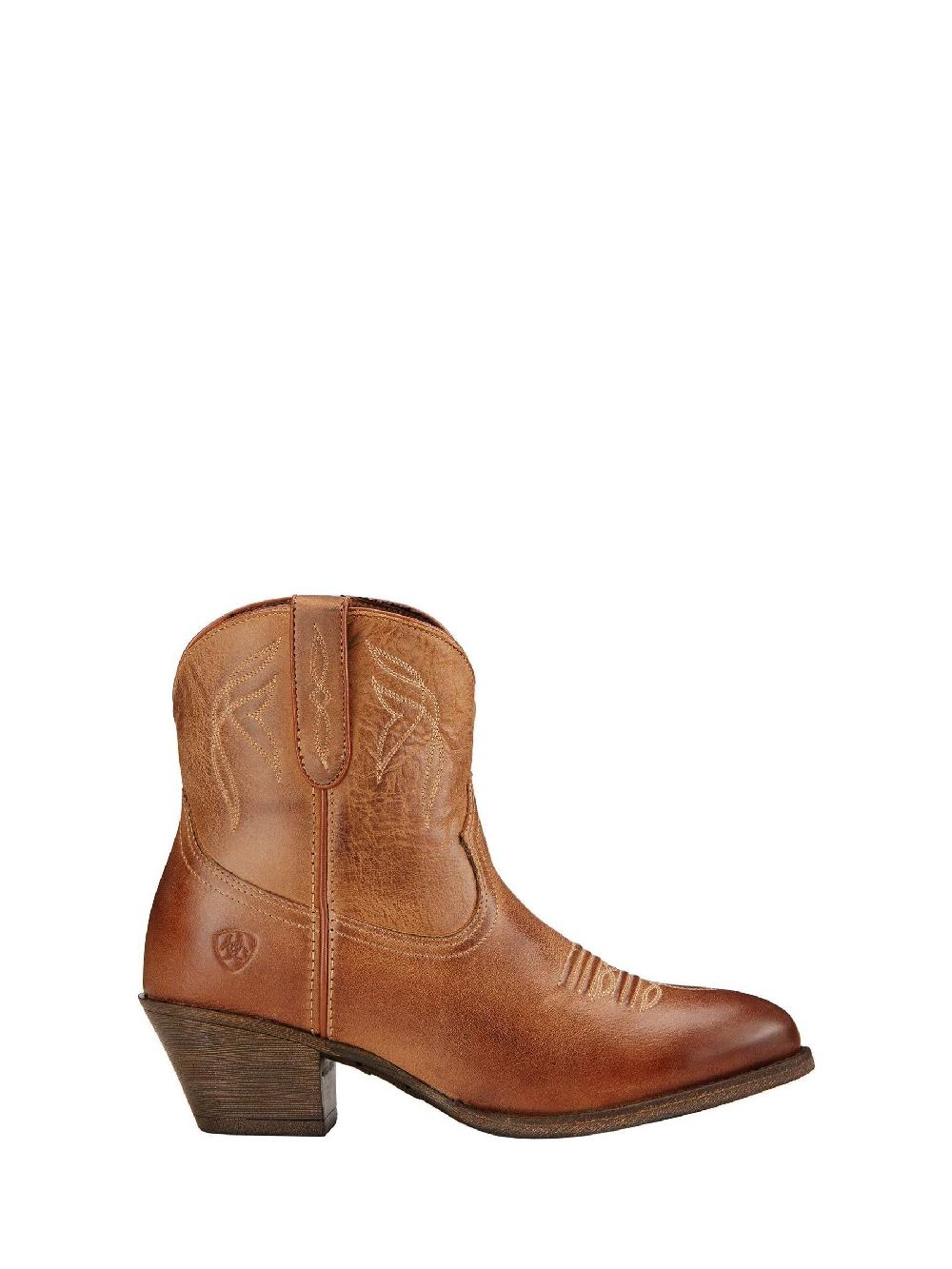 seraphine Ariat Light Brown Darlin Western Boots