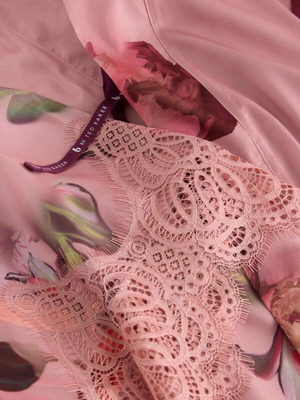 Seraphine B By Ted Baker Pink Satin Robe