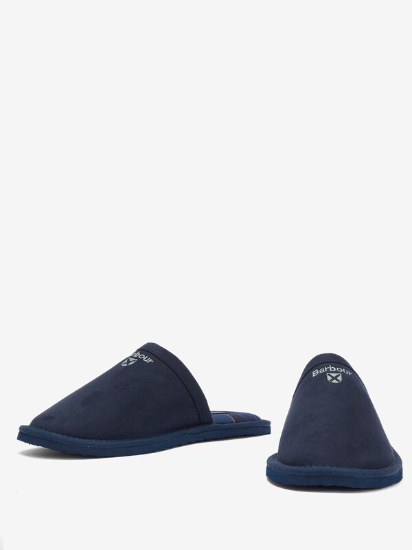 Seraphine Barbour® Blue Tartan Everitt Slippers