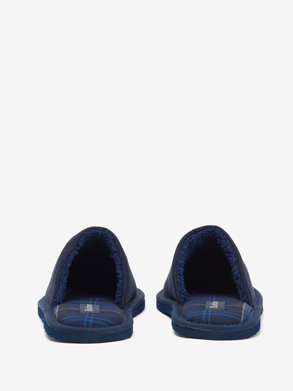Seraphine Barbour® Blue Tartan Everitt Slippers
