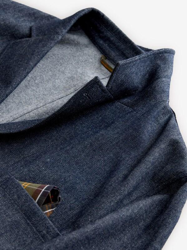 Seraphine Barbour® Navy Denim Suit Jacket