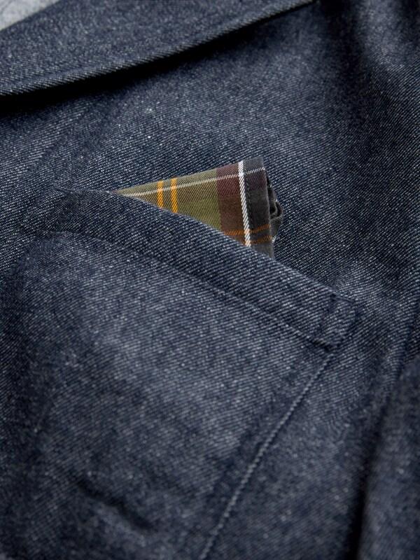 Seraphine Barbour® Navy Denim Suit Jacket