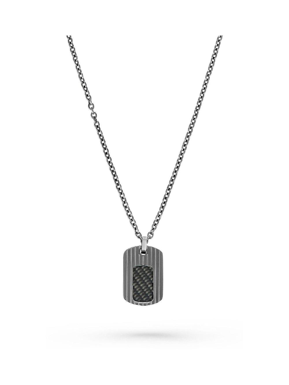 seraphine Beaverbrooks Silver Dog Tag Pendant