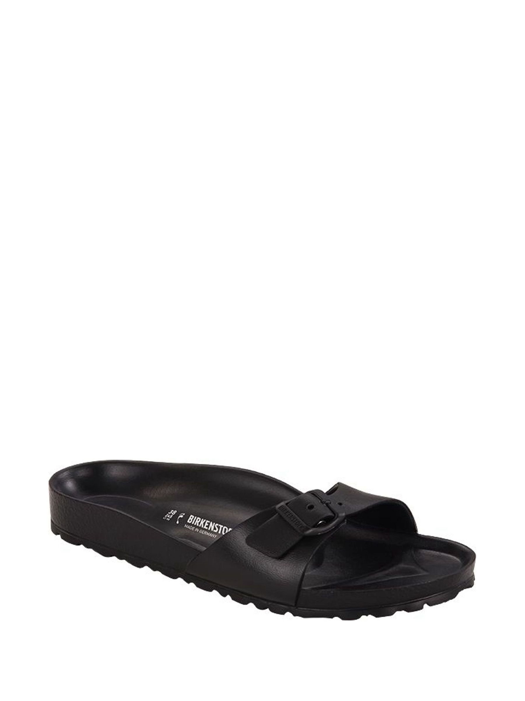 seraphine Birkenstock Black Madrid EVA Sandals