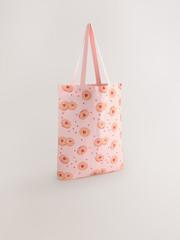 Seraphine Biscuit Printed Cotton Shopper Bag