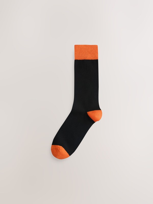 Seraphine Black Checkered 7 Pack Cotton Rich Socks
