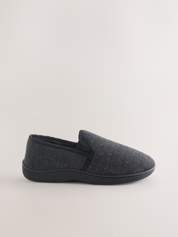 Seraphine Black Closed Back Slippers