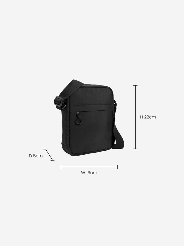 Seraphine Black Cross-Body Bag
