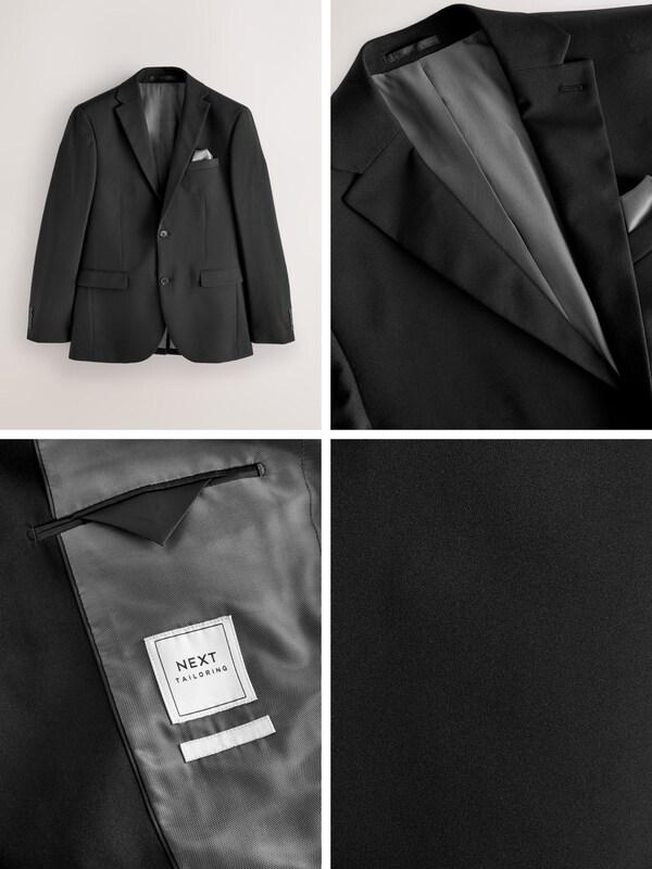 Seraphine Black Regular Fit Essential Suit Jacket