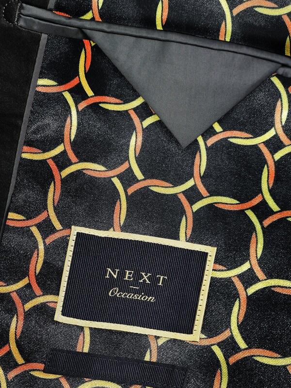 Seraphine Black Shawl Slim Fit Tuxedo Suit Jacket