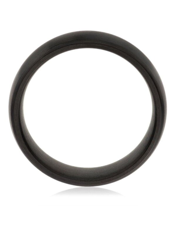 Seraphine Black Titanium Matte Ring