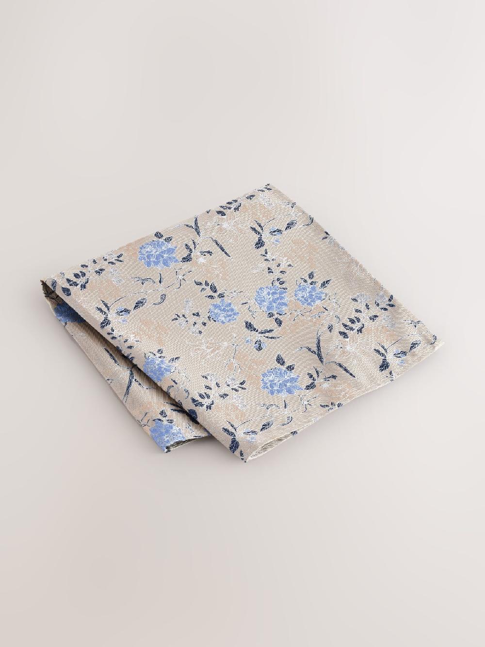 seraphine Blue Tie and Pocket Square Set