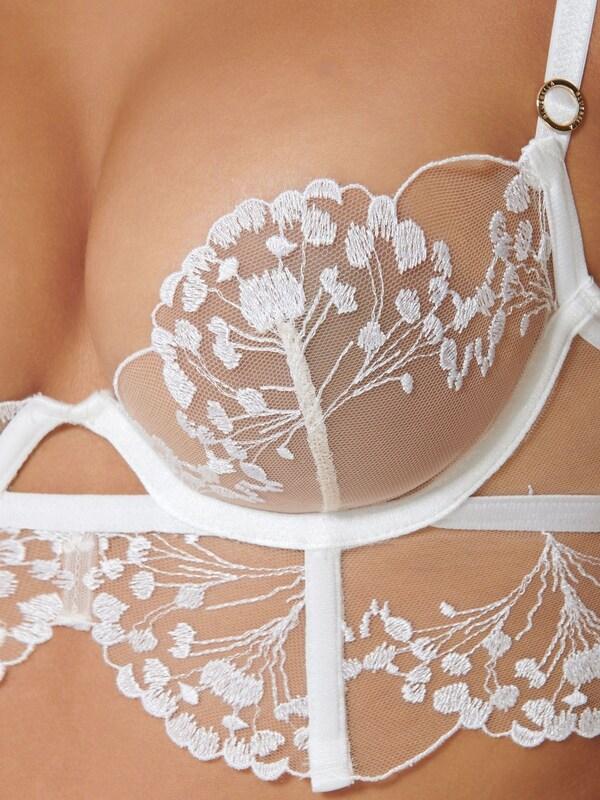 Seraphine Bluebella Marisa Wired White Bra