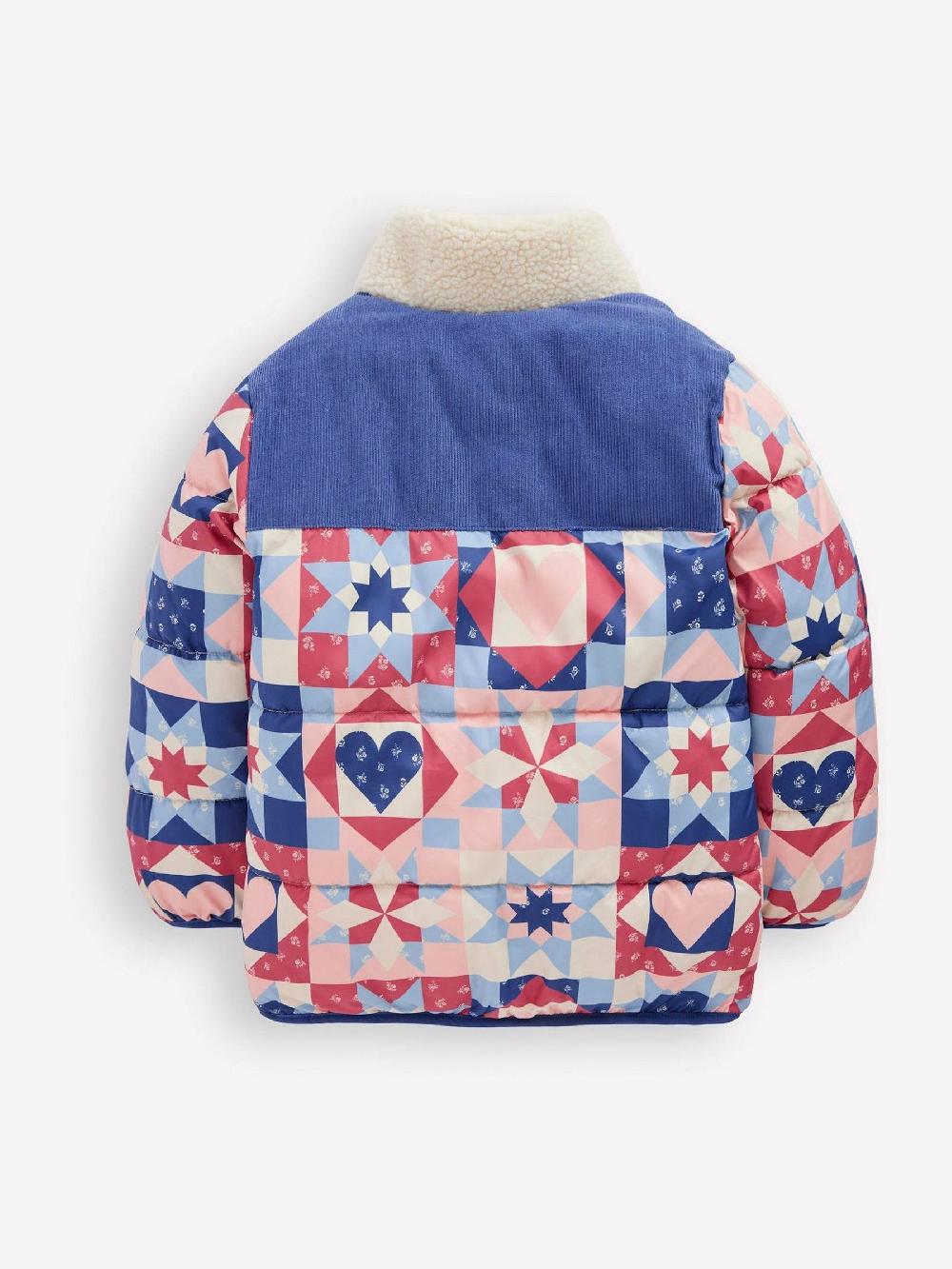 seraphine Boden Blue Cosy Puffer Jacket