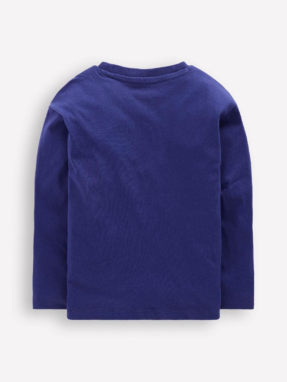 seraphine Boden Blue Fun Relaxed T-Shirt