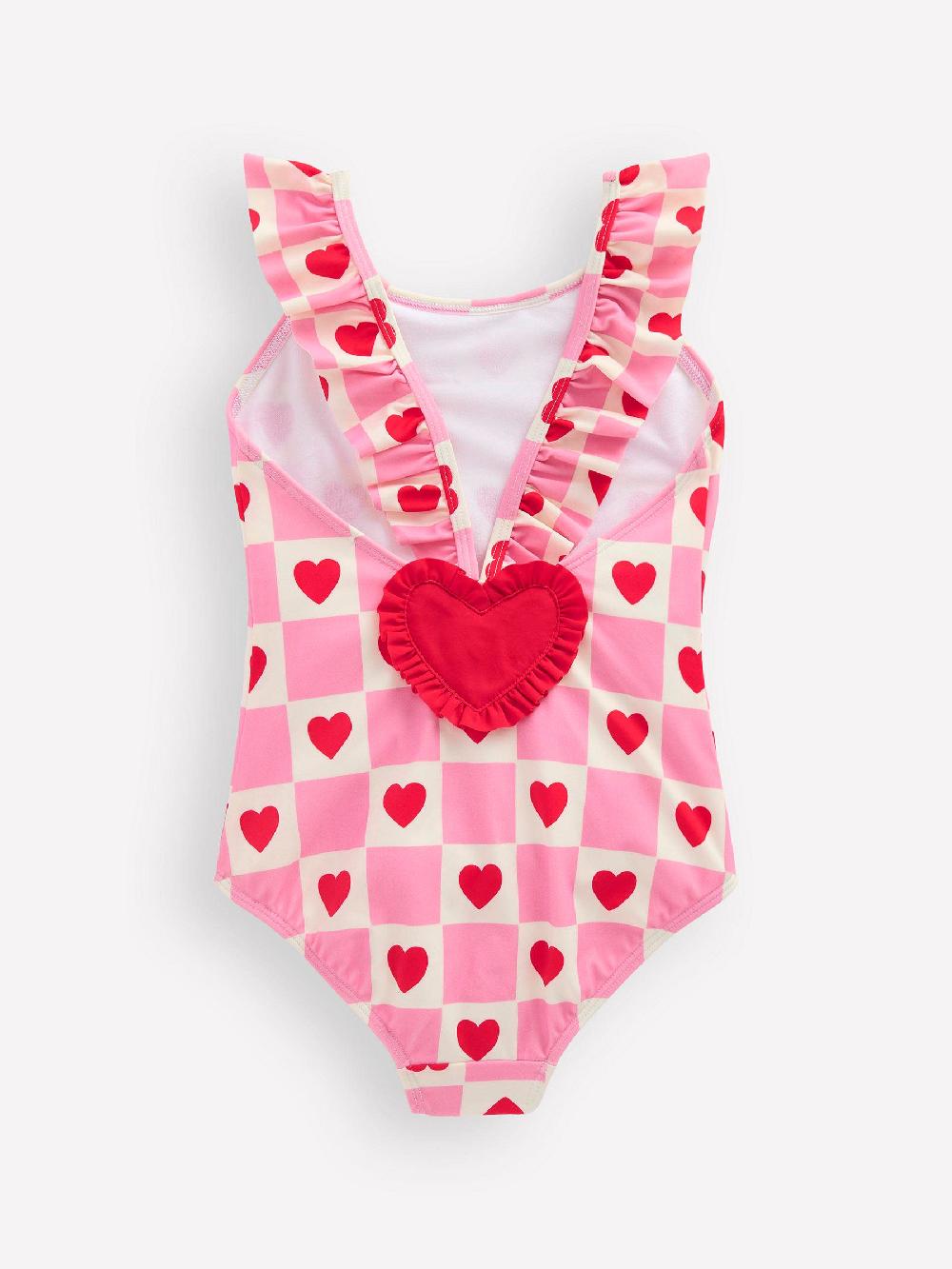 seraphine Boden Pink Hallie Frill Strap Swimsuit
