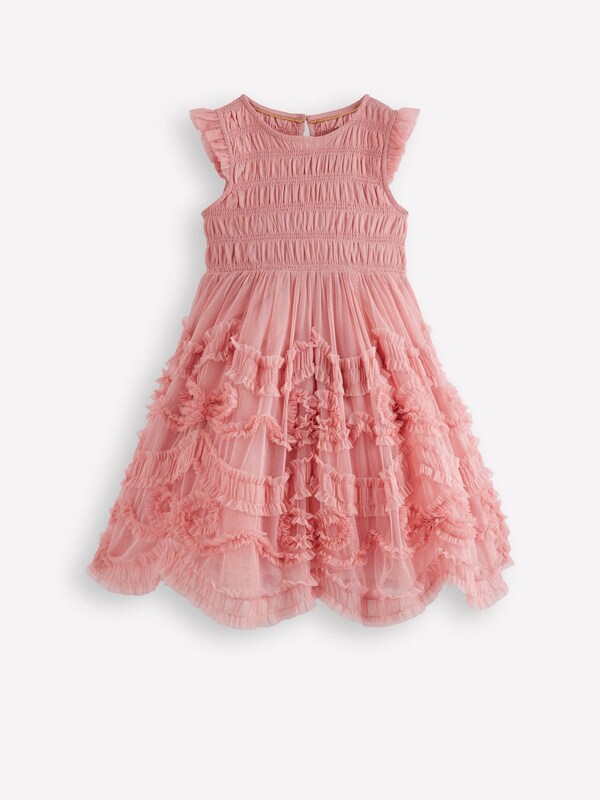 Seraphine Boden Pink Tulle Bow Occasion Dress