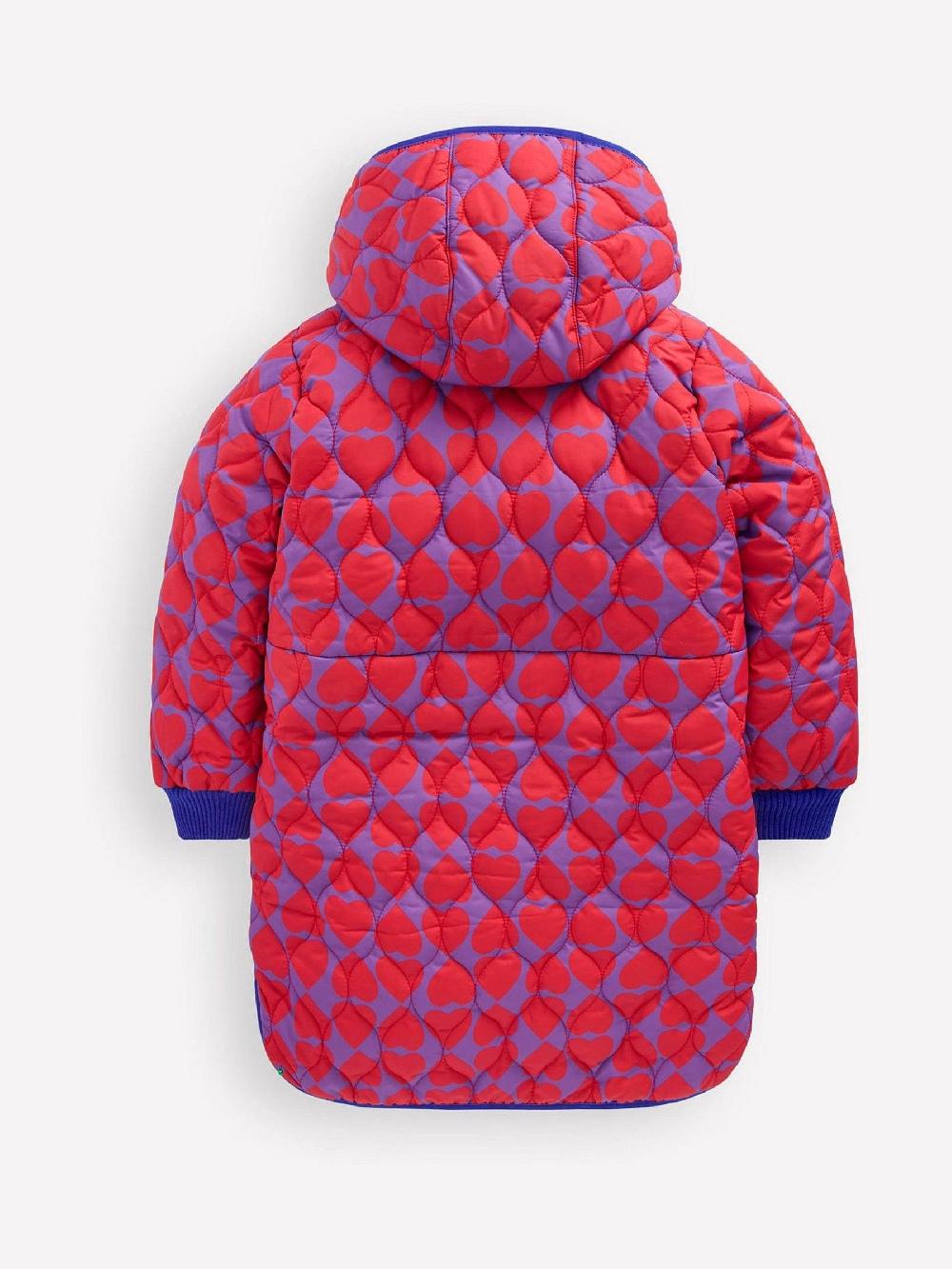 seraphine Boden Purple Cosy Longline Coat