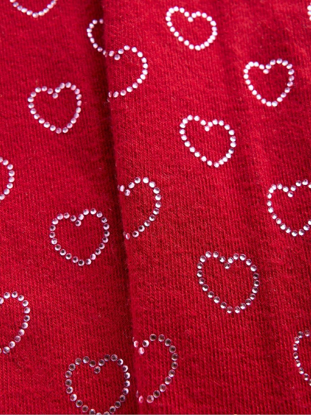 seraphine Boden Red Twinkle Tights