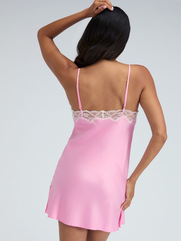 Seraphine Boux Avenue Pink Amelia Satin Chemise