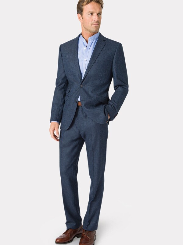 Seraphine Brook Taverner Blue Donegal Suit Jacket
