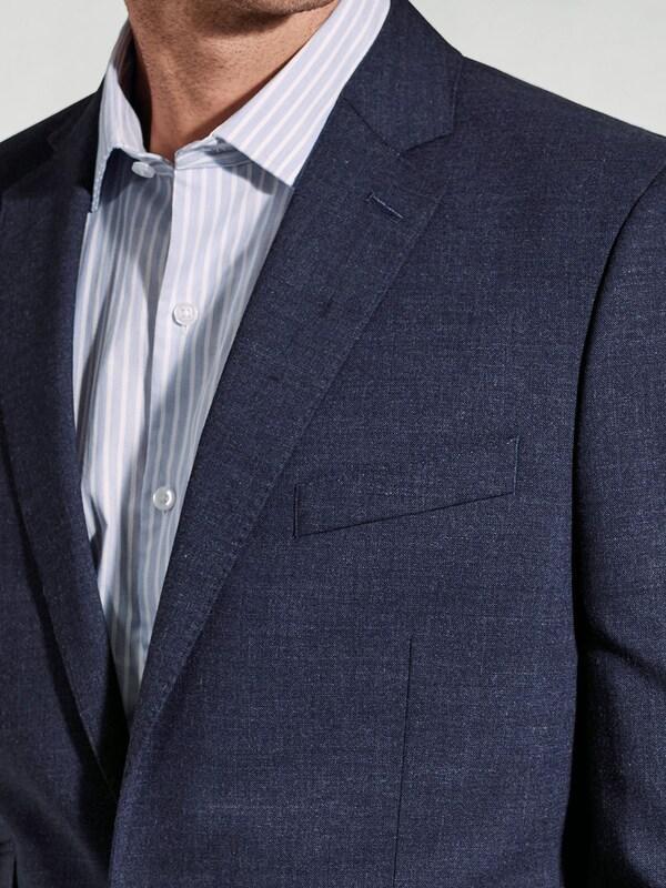 Seraphine Brook Taverner Blue Mixer Suit Jacket