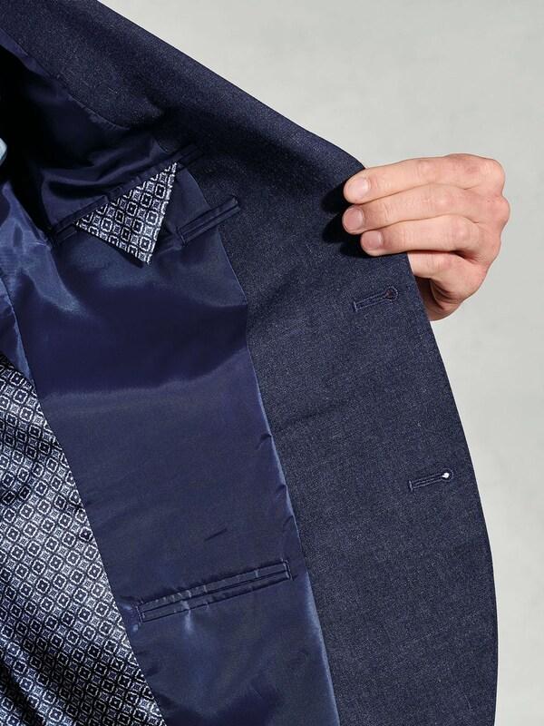 Seraphine Brook Taverner Blue Mixer Suit Jacket