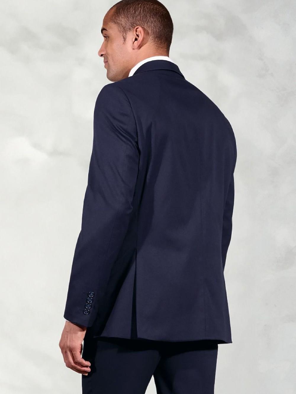 seraphine Brook Taverner Blue Plain Suit Jacket