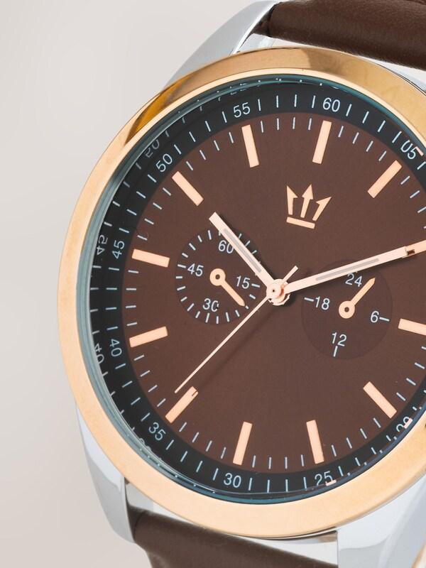 Seraphine Brown/Bronze Classic Strap Watch