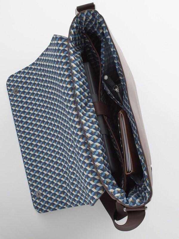 Seraphine Brown Messenger Bag