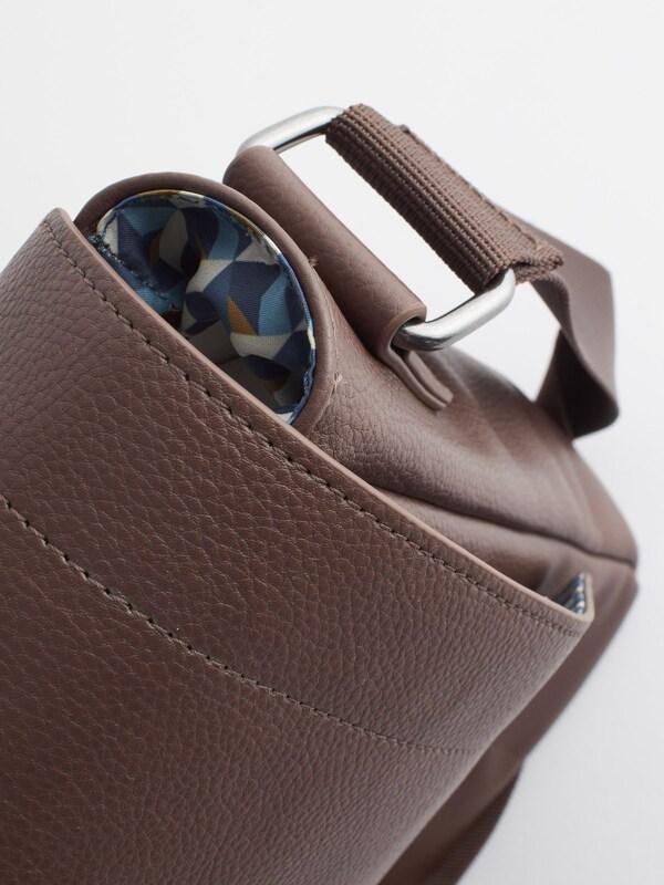 Seraphine Brown Messenger Bag