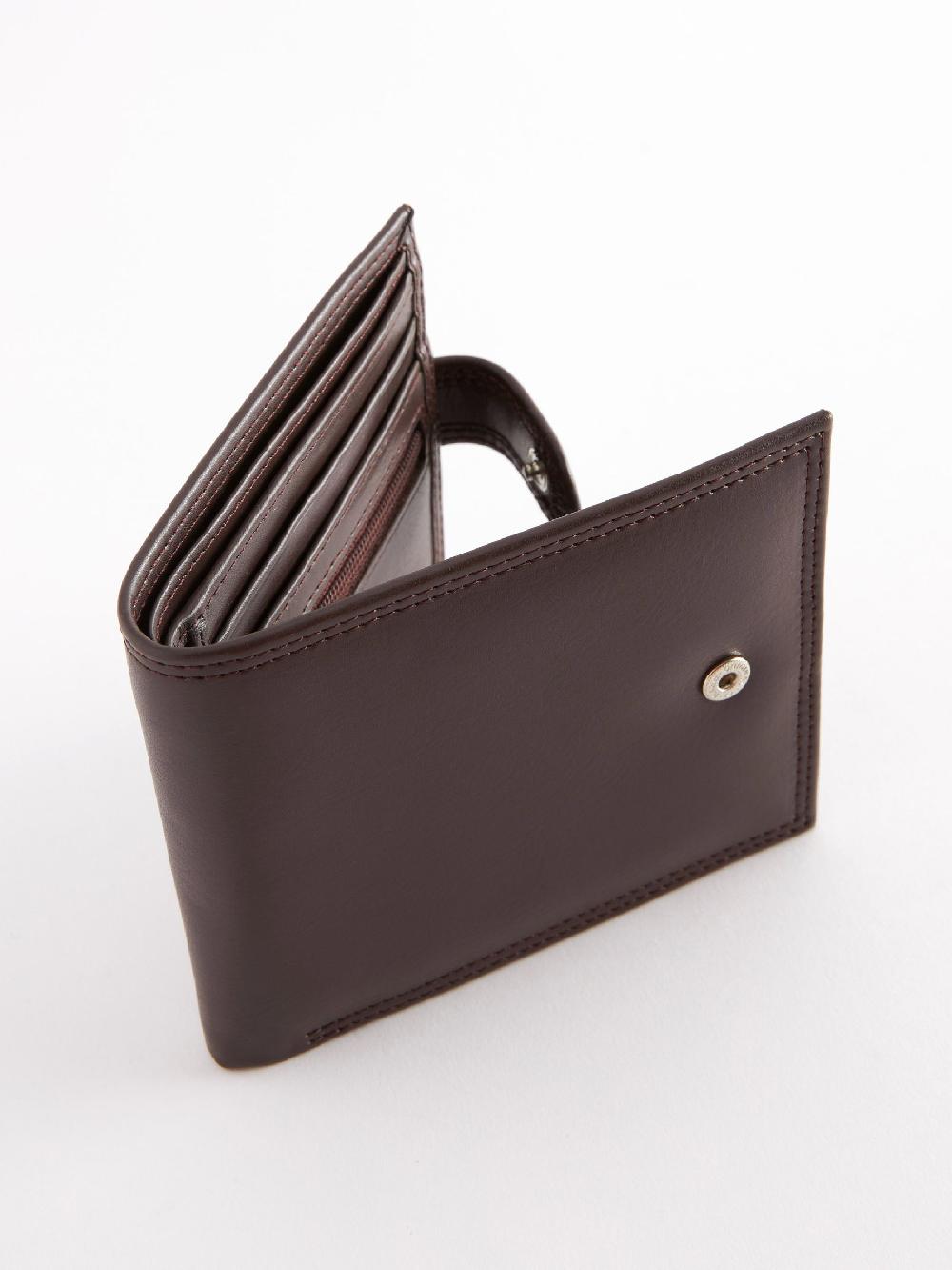 seraphine Brown Popper Wallet