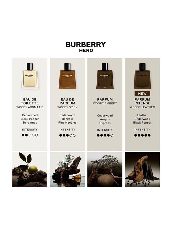 Seraphine Burberry Mens Hero Intense Parfum 100ml