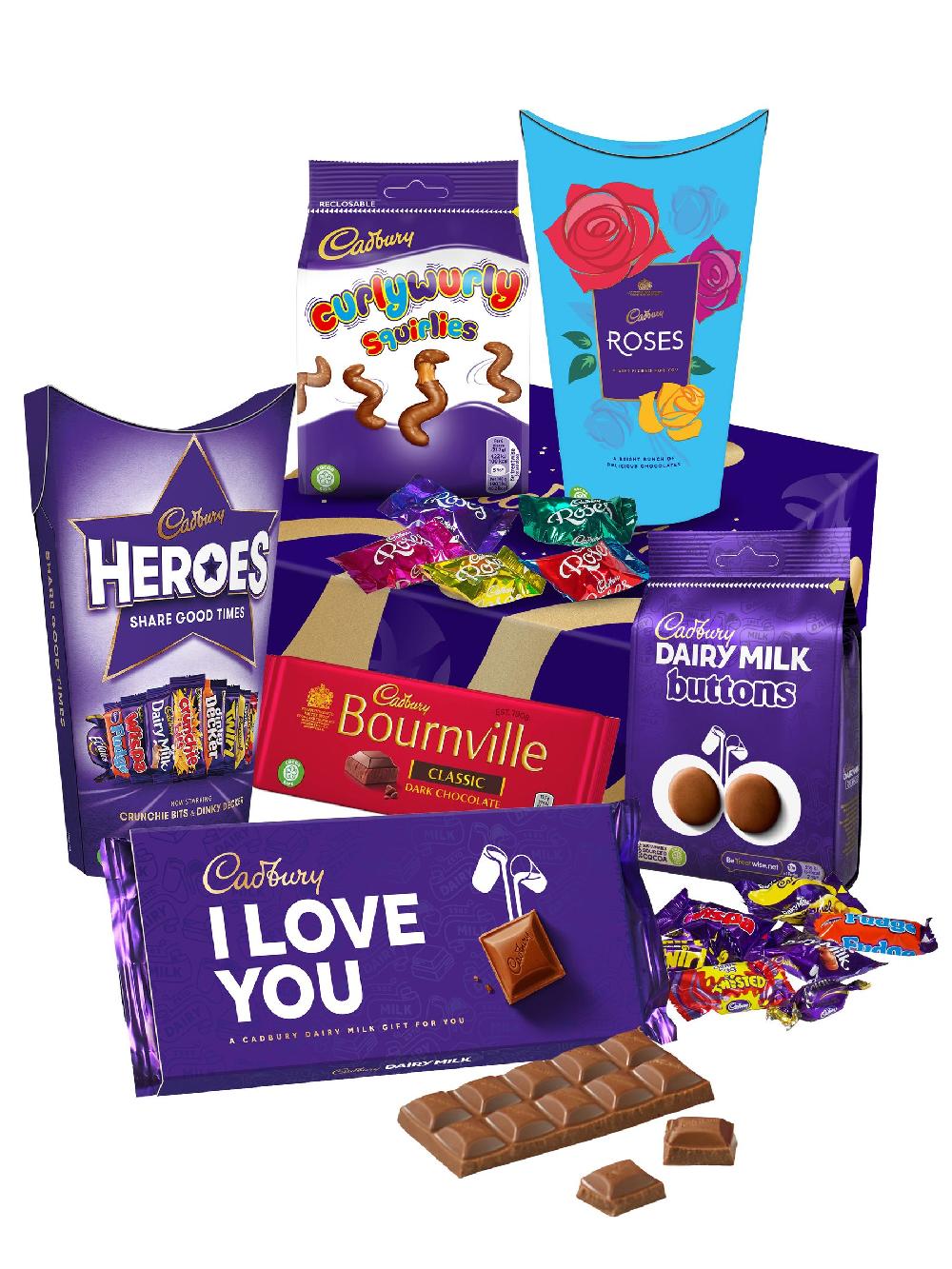seraphine Cadbury Love You Chocolate Gift