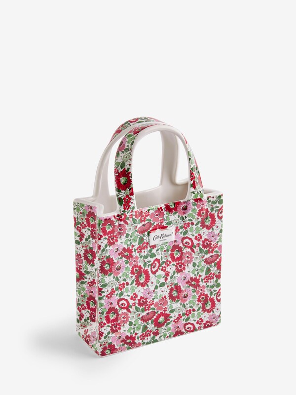 Seraphine Cath Kidston Red Floral Hand Bag Vase