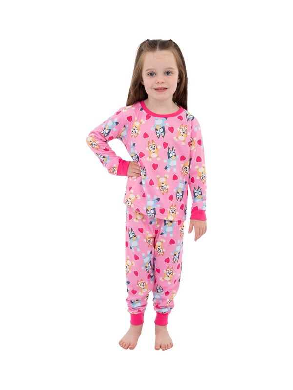 Seraphine Character Pink Bluey Pyjamas 2 Pack