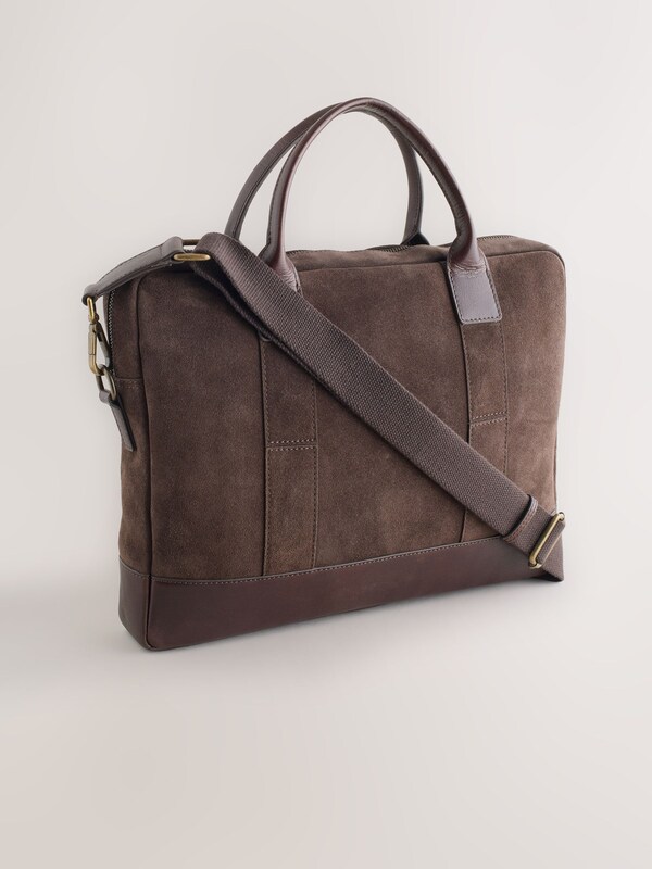 Seraphine Chocolate Brown Briefcase