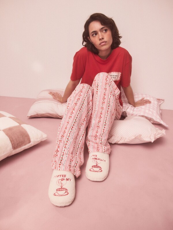 Seraphine Coffee Mule Borg Slippers