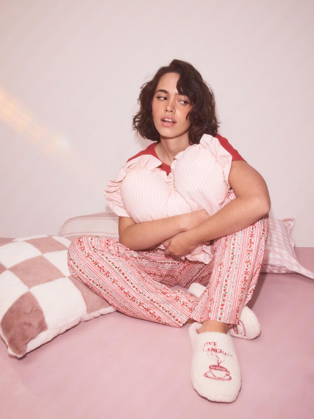 seraphine Coffee Mule Borg Slippers