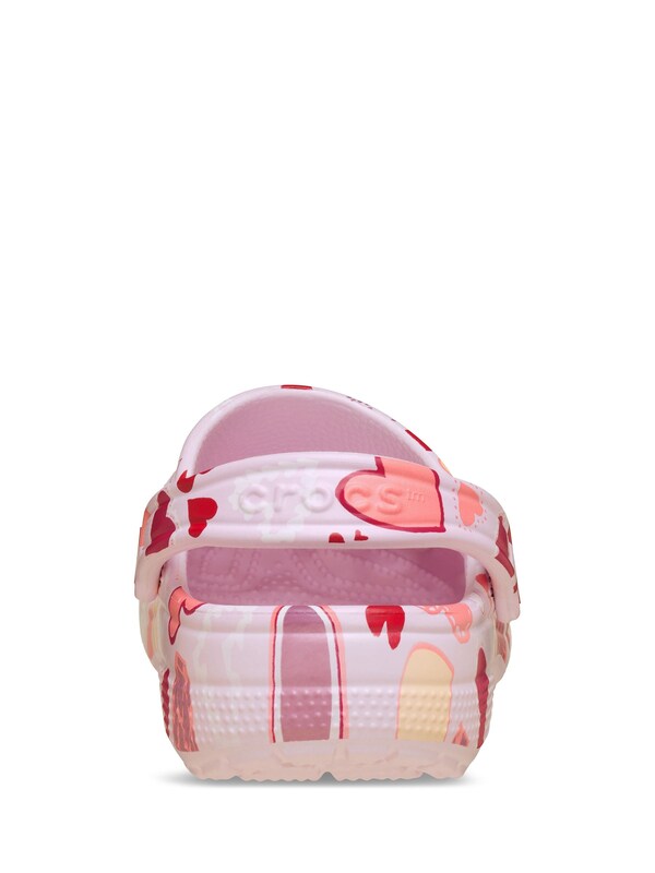 Seraphine Crocs Pink Classic VDay Hearts Clogs