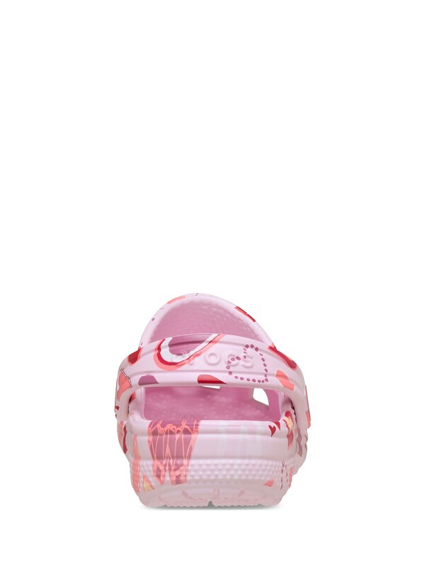 Seraphine Crocs Pink Classic VDay Hearts Clogs