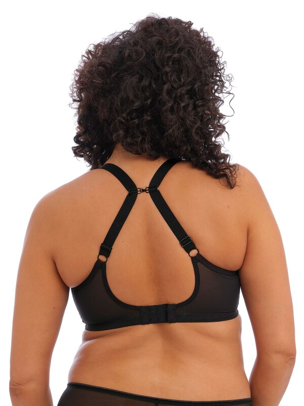 Seraphine Elomi Black Matilda Underwire Plunge Bra