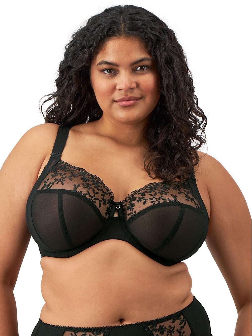 seraphine Elomi Black Zarla Underwire Bra