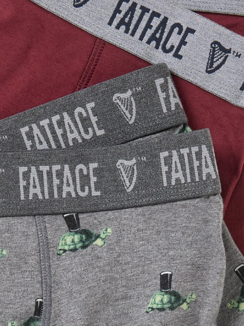 seraphine FatFace Grey 2 Pack Guinness Boxers